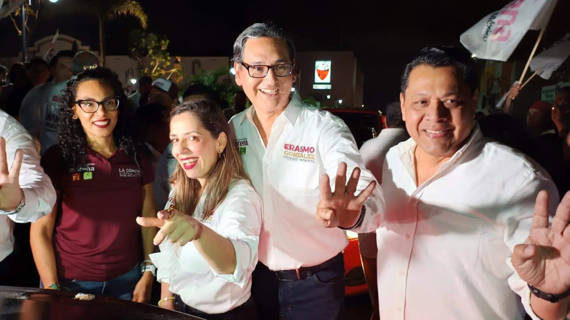 Erasmo González Robledo inició la campaña con miras a ganar la presidencia municipal de Ciudad Madero Juan Hernández (1)